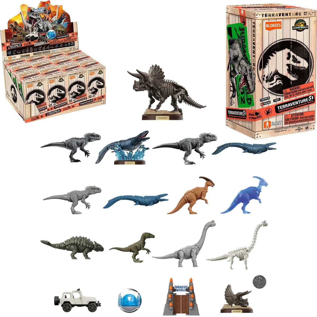 Jurassic World Terraventure Surprise Wave 2 Blind Box Model Kit