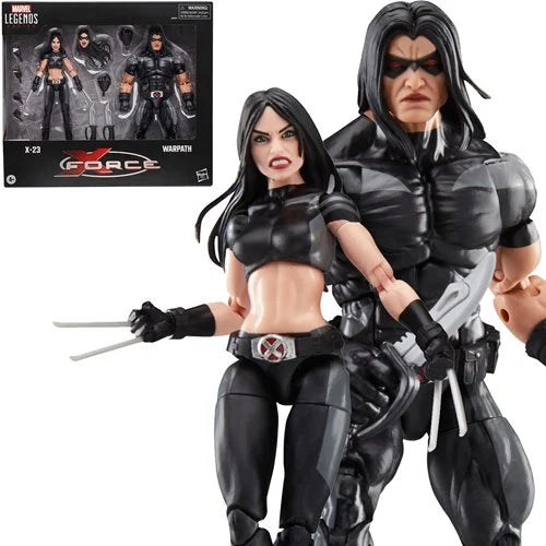 X-Force Marvel Legends X-23 & Warpath Action Figures