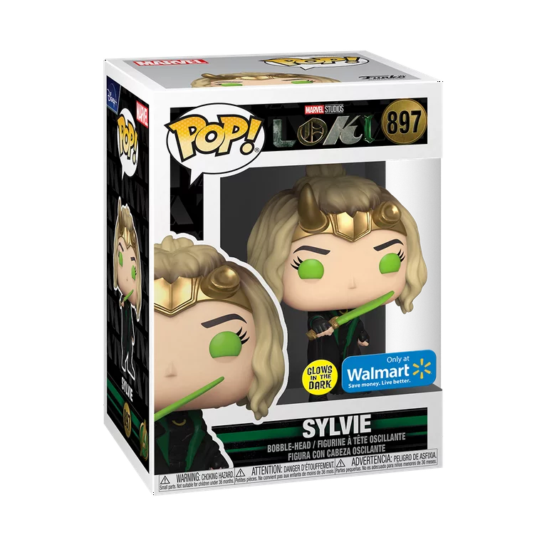 Funko POP! Loki-Sylvie #897(GITD Walmart Exclusive)