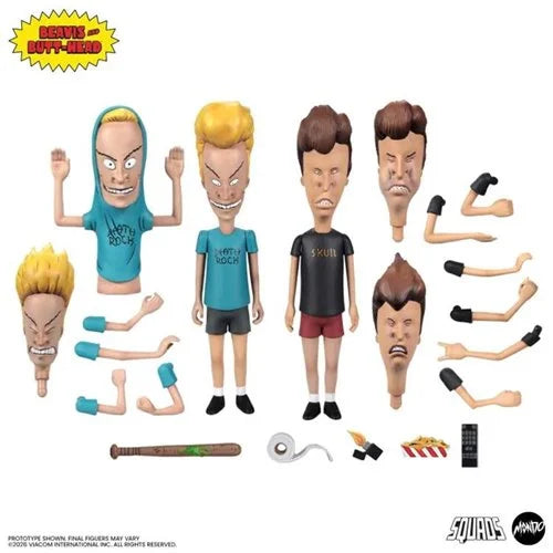 Beavis & Butt-Head Mondo Squads Action Figure Set of 2