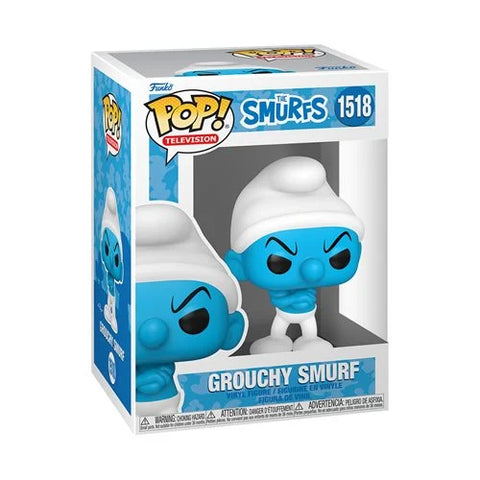 Smurfs Classic Grouchy Smurf Funko Pop! Vinyl Figure #1518
