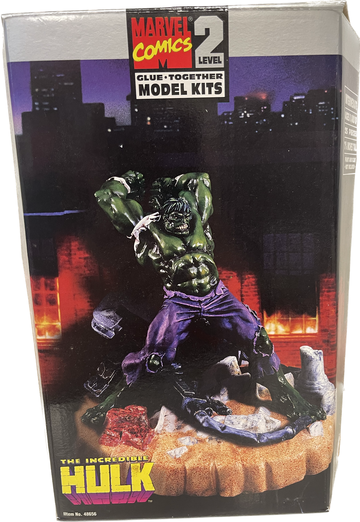 Marvel Comics The Incredible Hulk Level 2 Model Kit 1996
