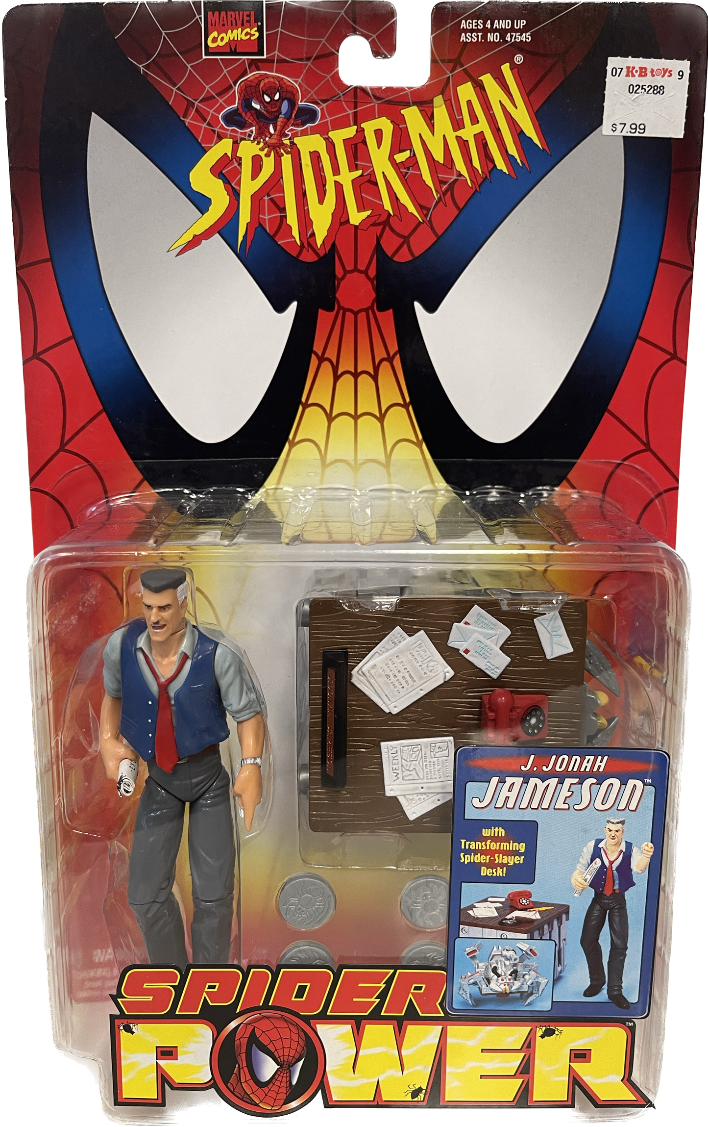 Spider-Man Spider Power J. Jonah Jameson