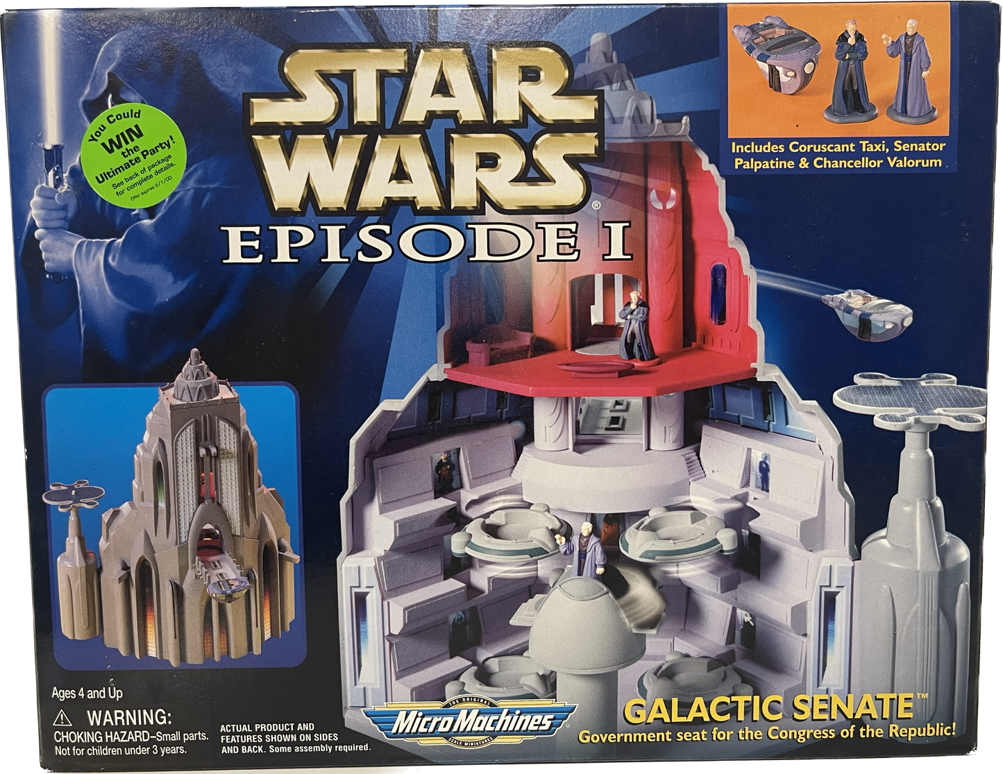 Micro Machines Star Wars Episode I Galactic Senate