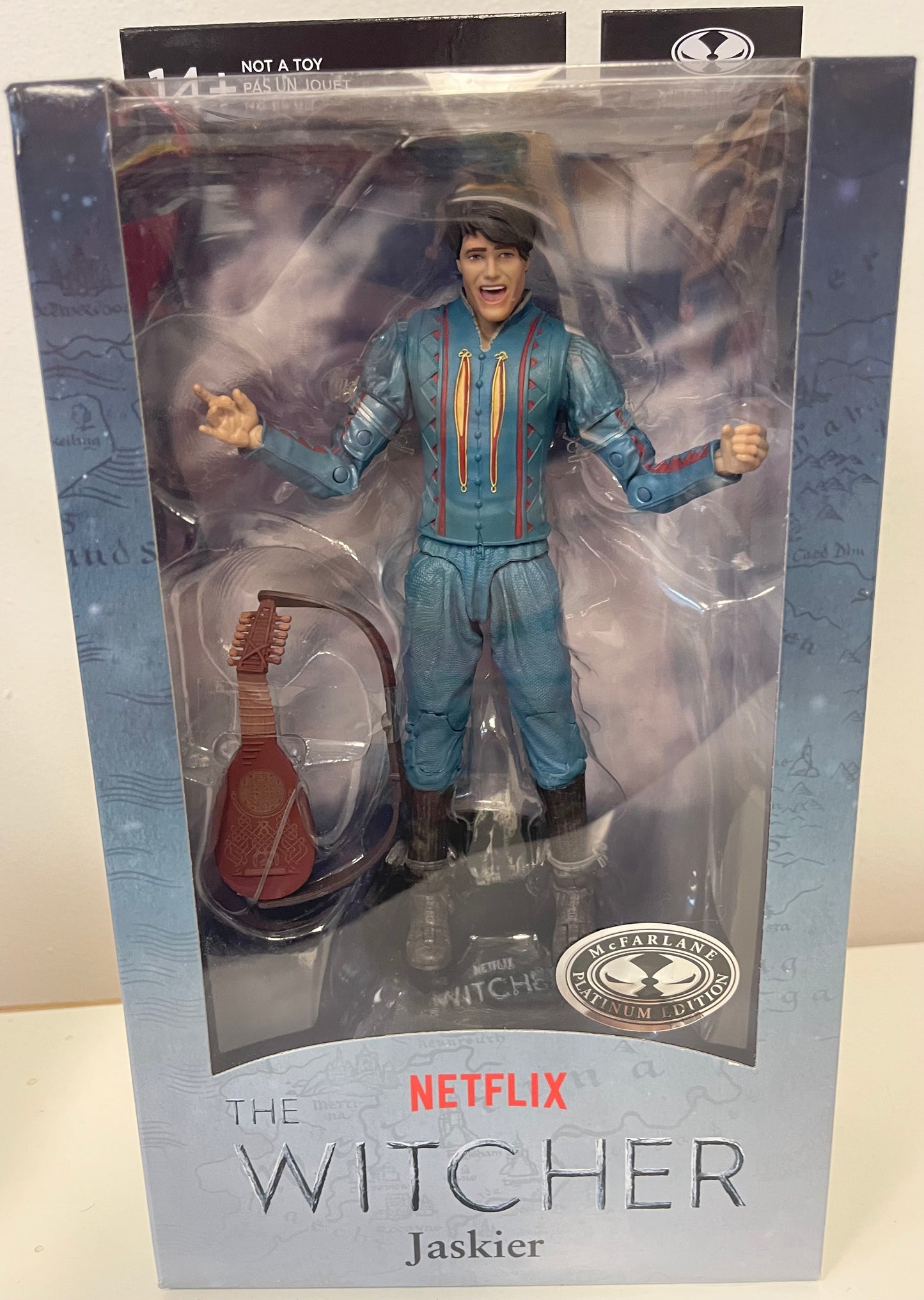 Witcher Jaskier Season 1 7-Inch Scale Platinum Edition Action Figure