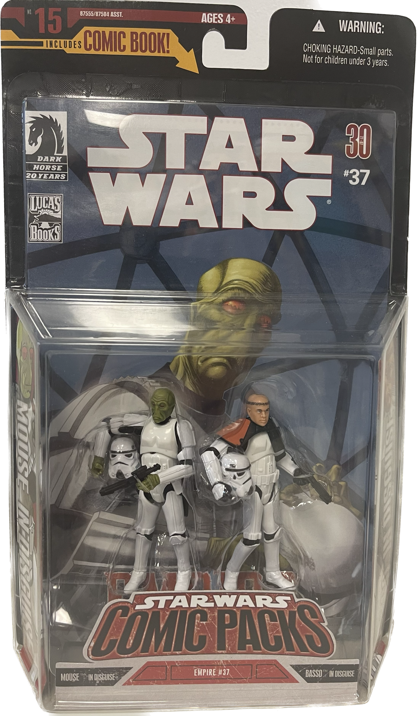Star Wars Comic Packs Mouse In Disguise & Basso In Disguise Figure 2-Pack