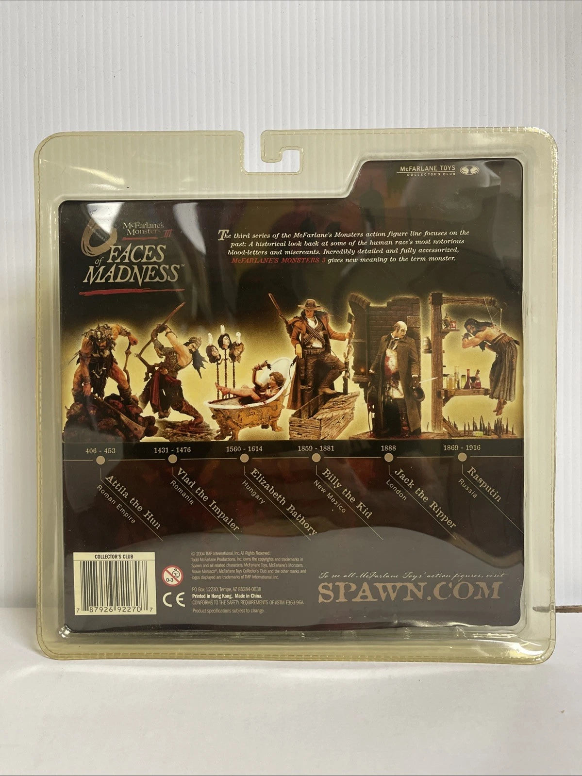 McFarlane ACCESSORY PACK 6 Faces of Madness COLLECTOR CLUB Exclusive NIB