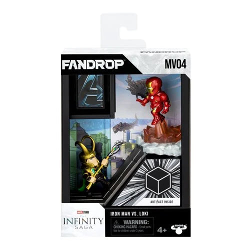 Marvel Fandrop Figure - Iron Man Vs Loki