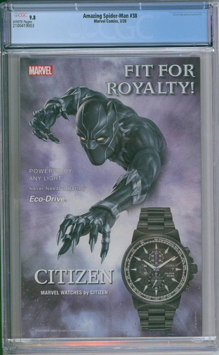 Marvel Comics Amazing Spider-Man #38 (LGY #839) CGC 9.8