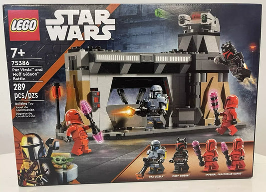 Lego Star Wars Paz Vizsla & Moff Gideon Battle 75386 289 pcs