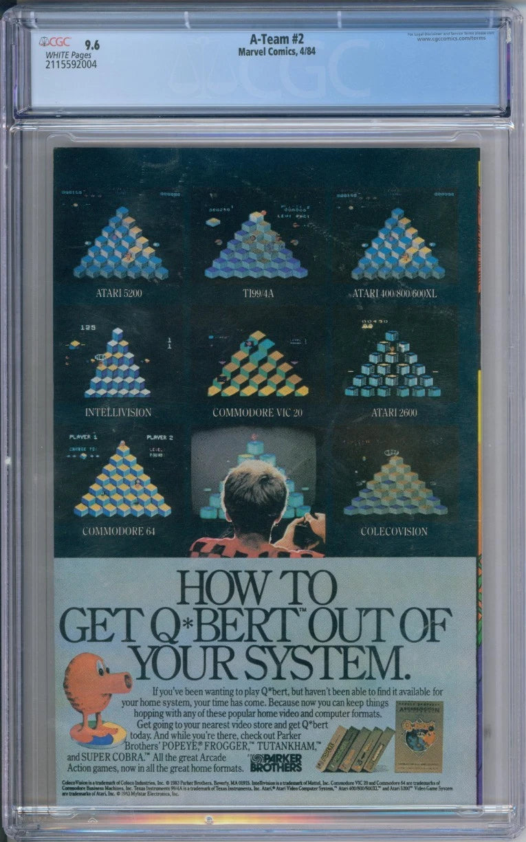A-Team #2 CGC 9.6 (B.A. battles the Sumo)
