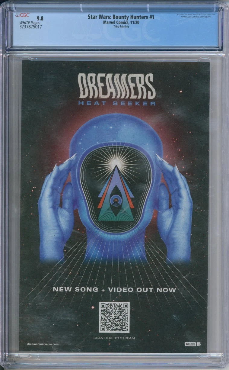 Marvel Comics Star Wars: Bounty Hunters #1 CGC 9.8