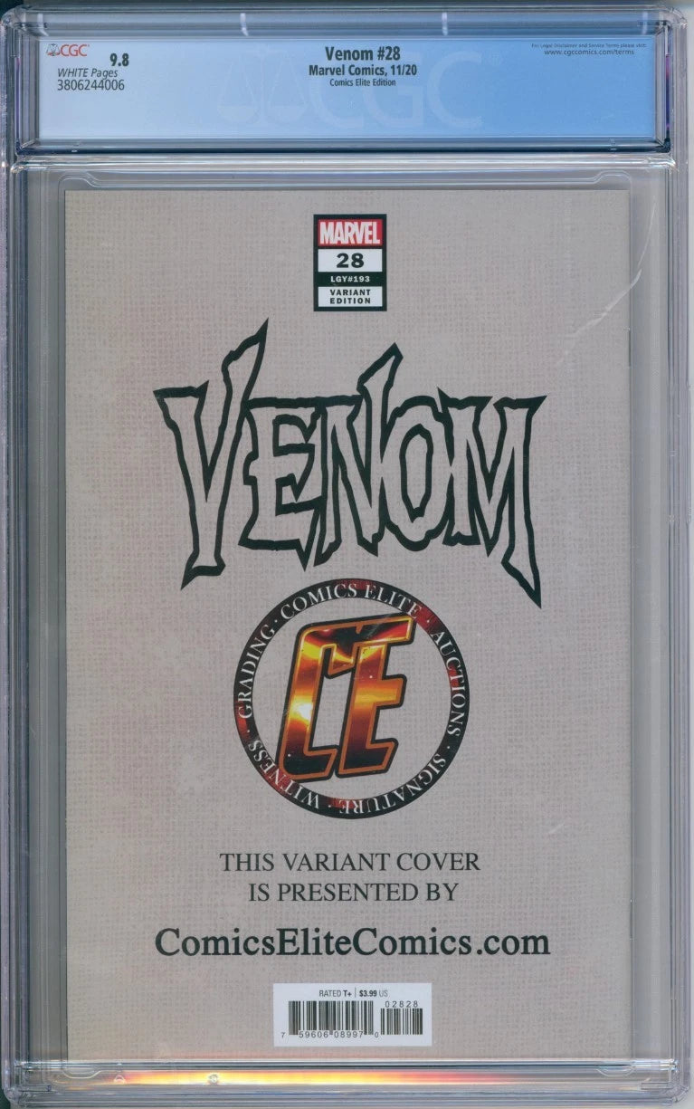Marvel Comics Venom #28 (LGY#193) CGC 9.8 (Comics Elite Edition)