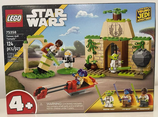 Lego Star Wars Young Jedi Adventures Tenoo Jedi Temple 75358 124 pcs