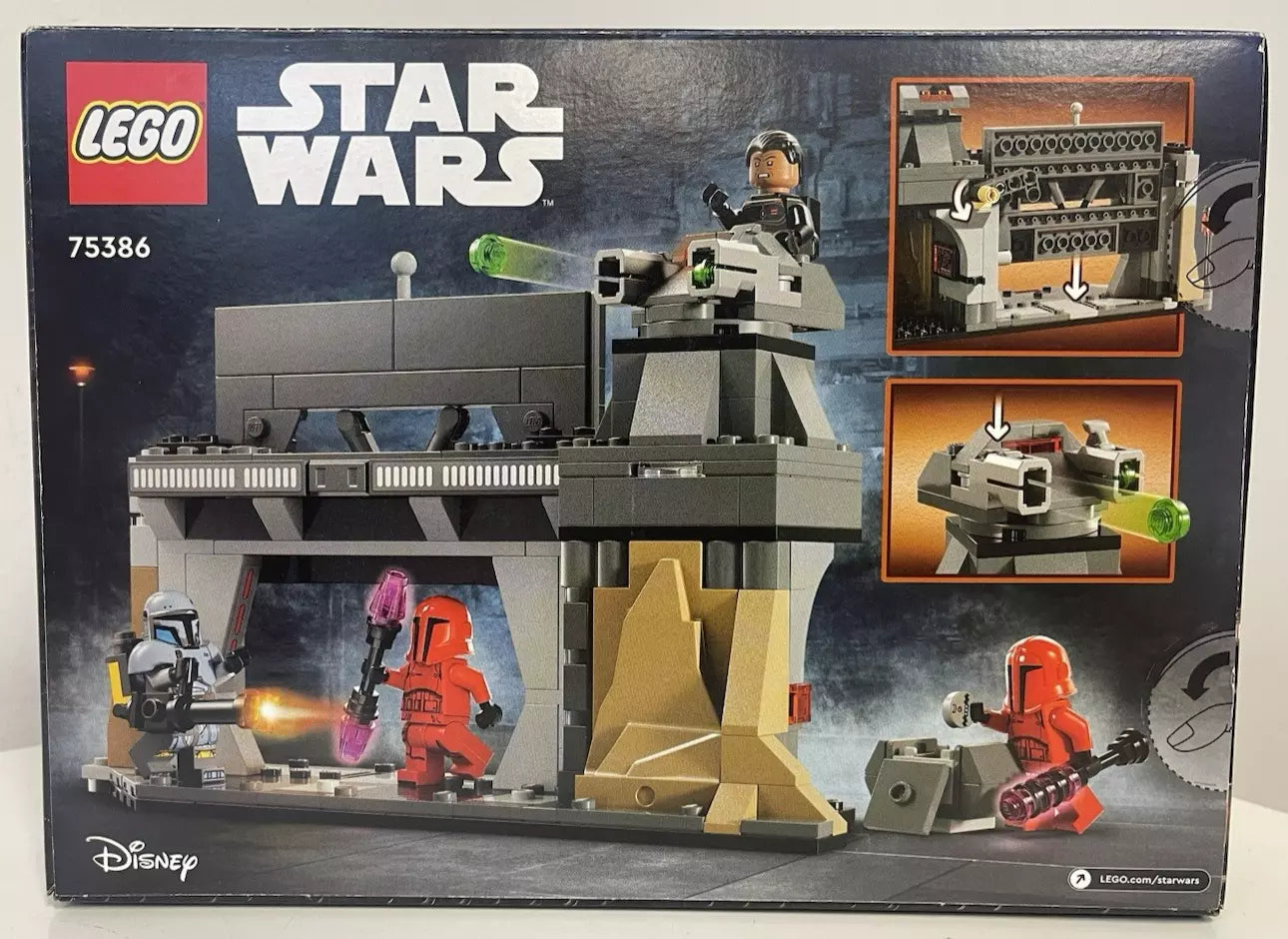 Lego Star Wars Paz Vizsla & Moff Gideon Battle 75386 289 pcs