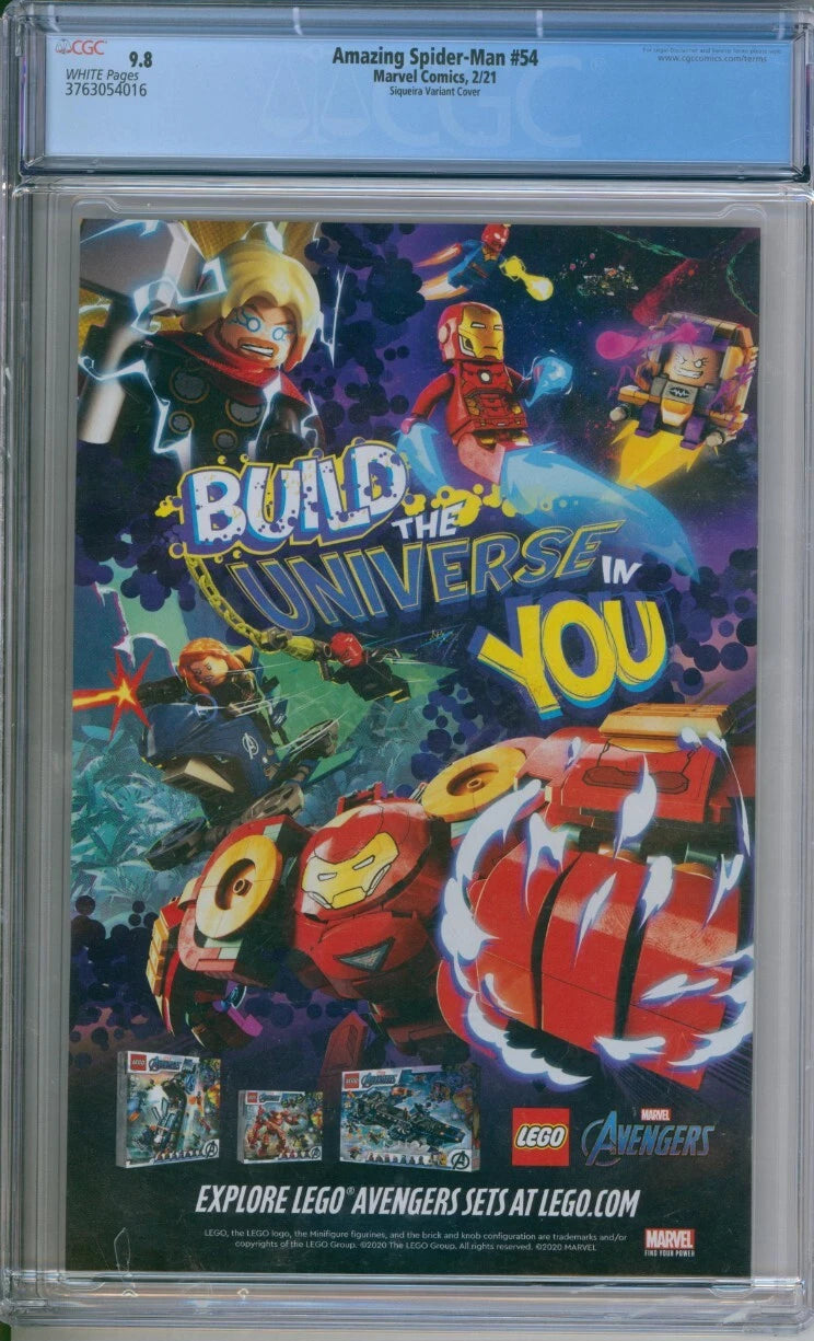Marvel Comics Amazing Spider-Man #54 LGY #855 CGC 9.8 "Knullified" variant (1a)
