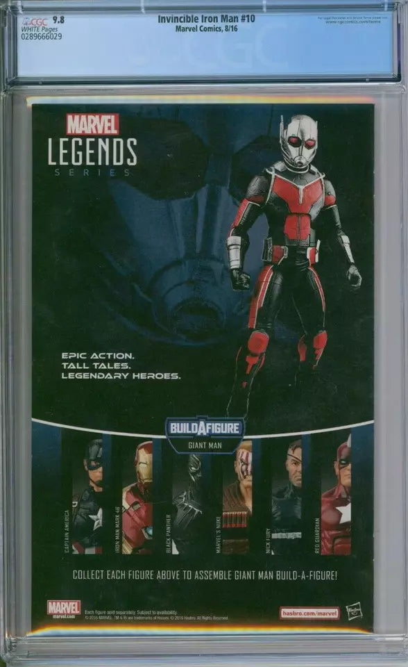 Invincible Iron Man #10 CGC 9.8