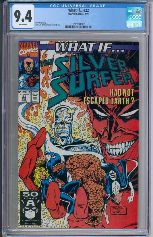 What If... #22 CGC 9.4 (Silver Surfer leaves Earth)