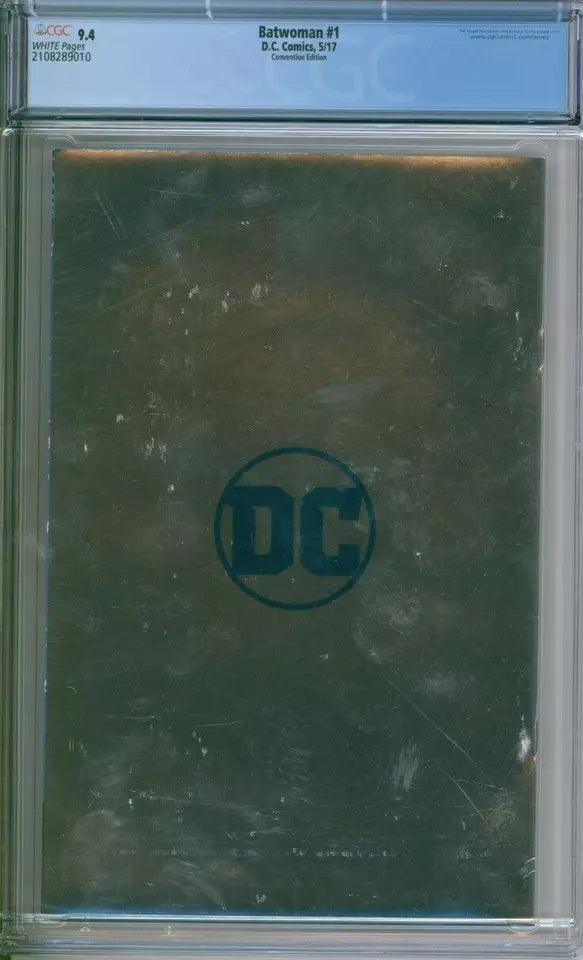Rebirth Batwoman #1 CGC 9.4 Foil Cover