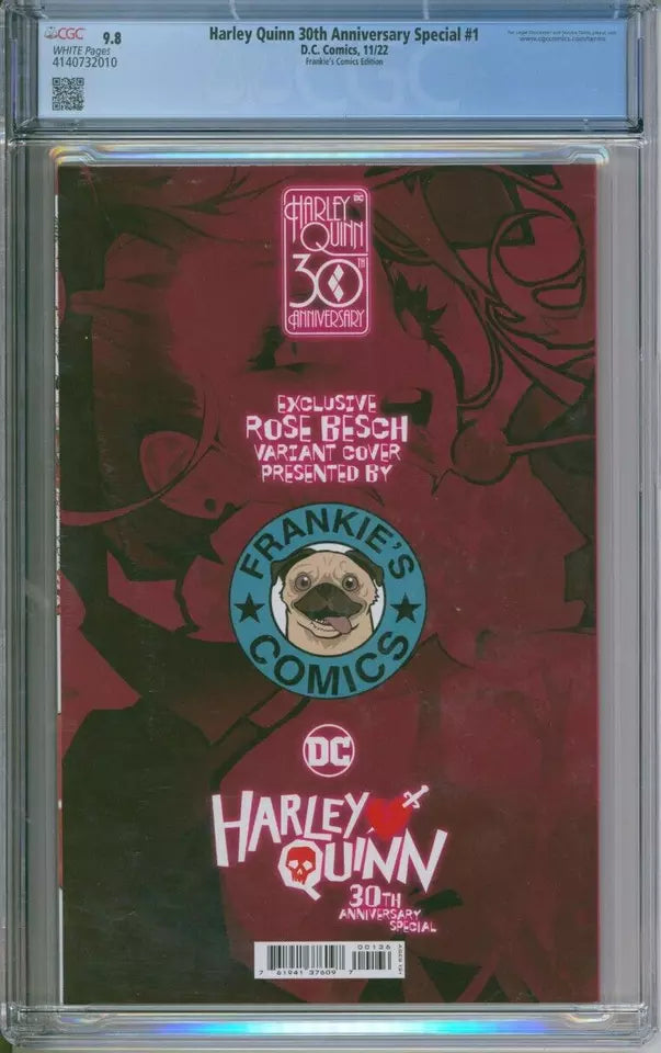 Harley Quinn 30th Anniversary Special #1 Frankie’s CGC 9.8