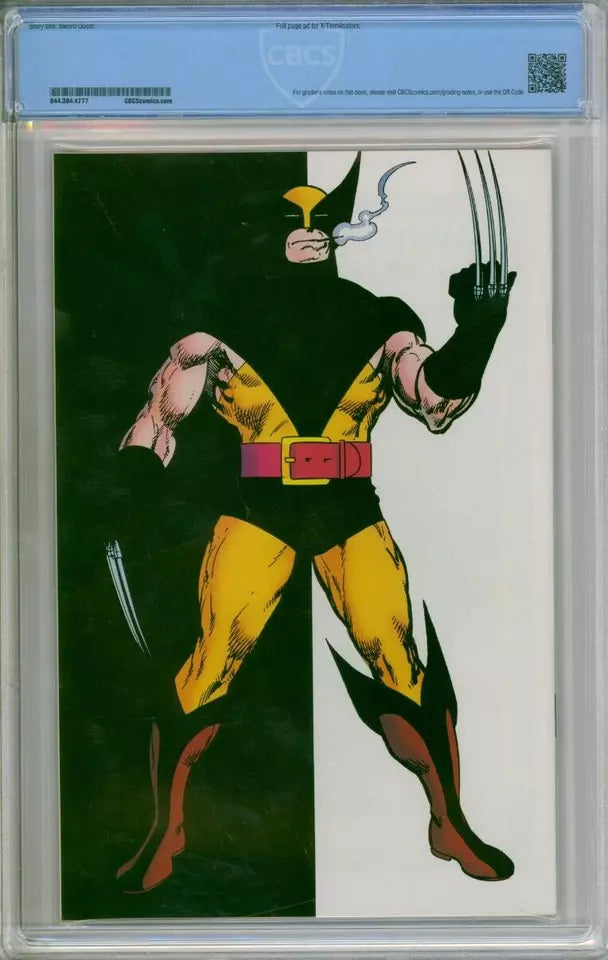 Wolverine #1 CBCS 5.5 Newsstand Edition