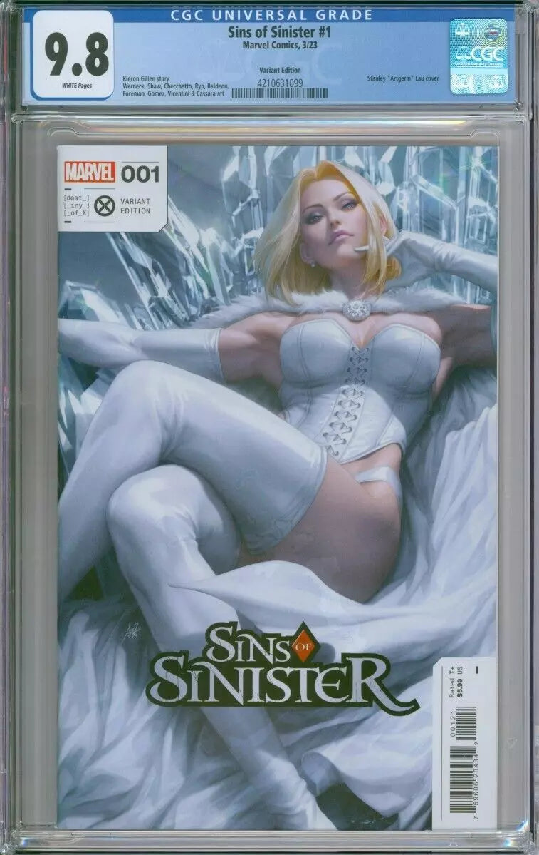 Prey For the Sinner #4 CBCS 9.8 (Signed By George Perez)