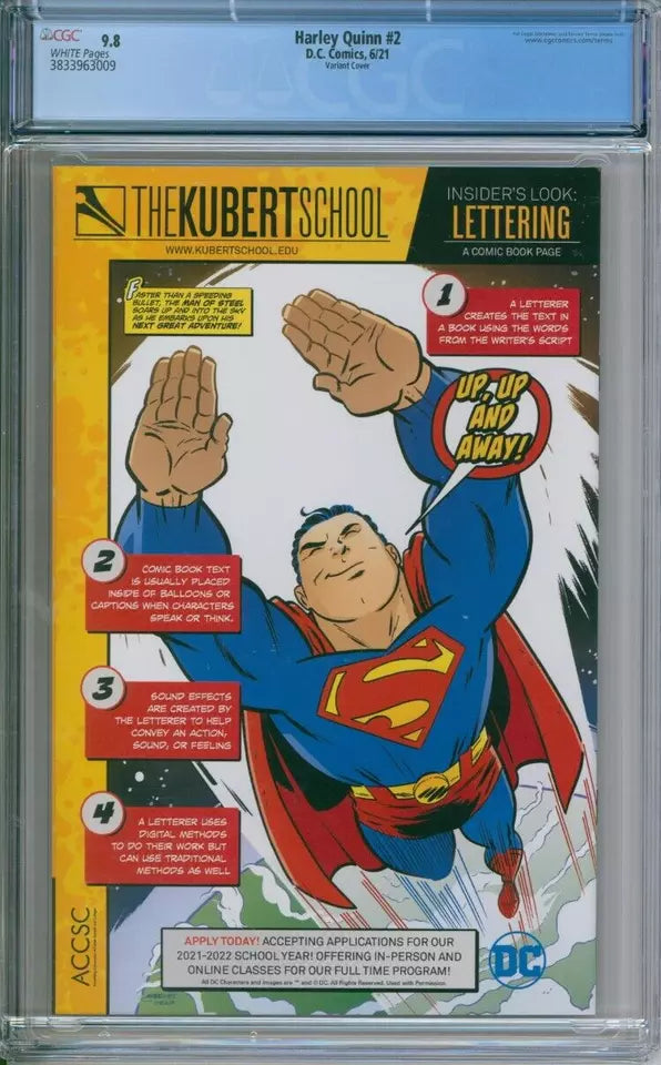 Harley Quinn #2 CGC 9.8 Variant