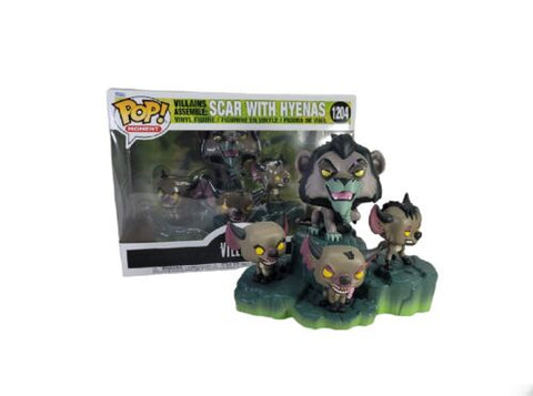 POP! Villains Assemble: Scar with Hyenas #1204(Hot Topic Exclusive)