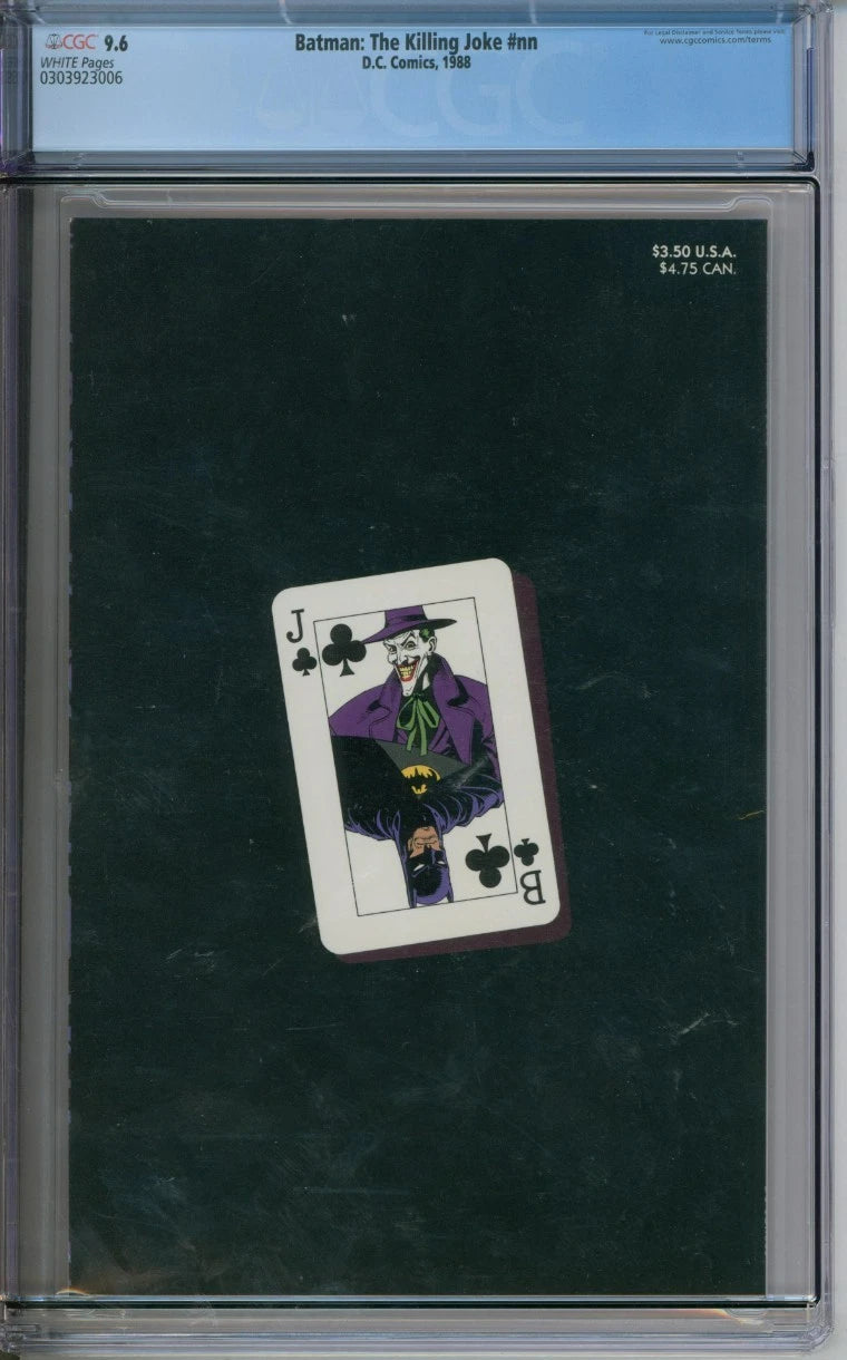 Batman: The Killing Joke CGC 9.6 Joker Cripples Barbara Gordon
