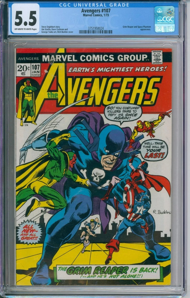 Avengers #107 CGC 5.5 Steve Englehart