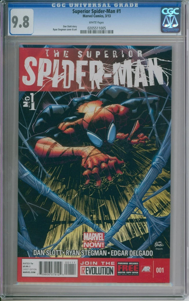 The Superior Spider-Man #1 CGC 9.8 Dan Slott