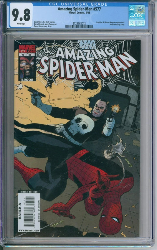 Amazing Spider-Man #577 CGC 9.8 Punisher