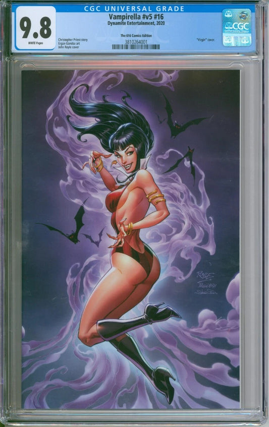 Vapirella #v5 #16 CGC 9.8 616 Comics Edition Virgin Cover