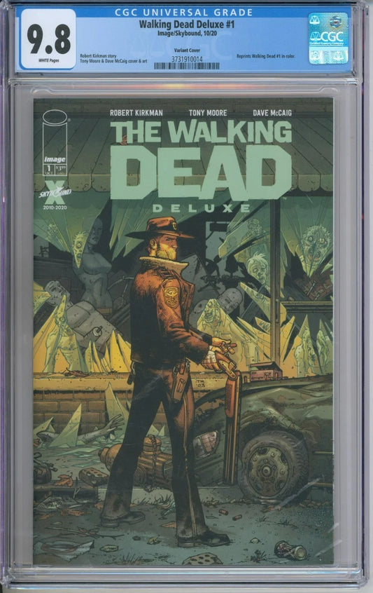 Walking Dead Deluxe #1 CGC 9.8 Variant