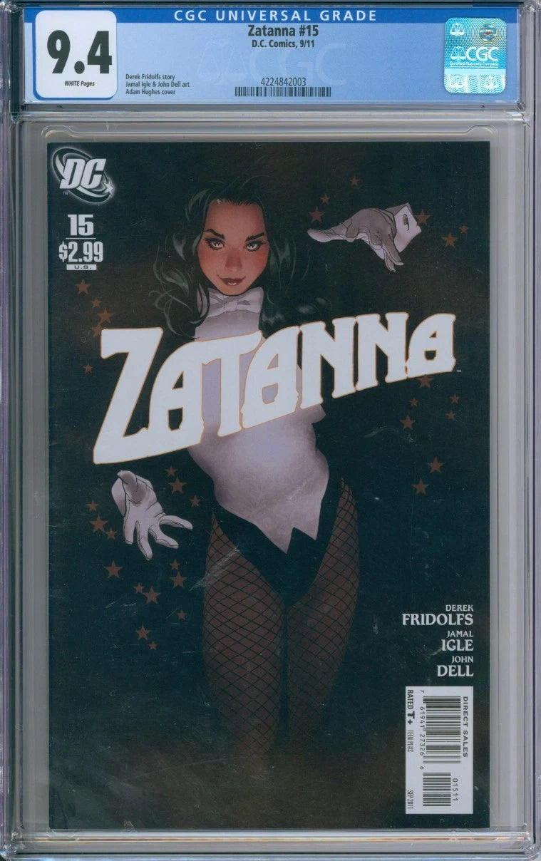 Zatanna #15 CGC 9.4 Adam Hughes