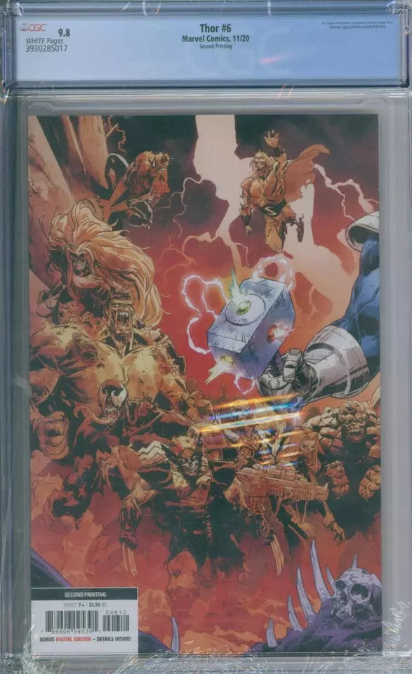 Thor #6 CGC 9.8 Second Printing (1b)