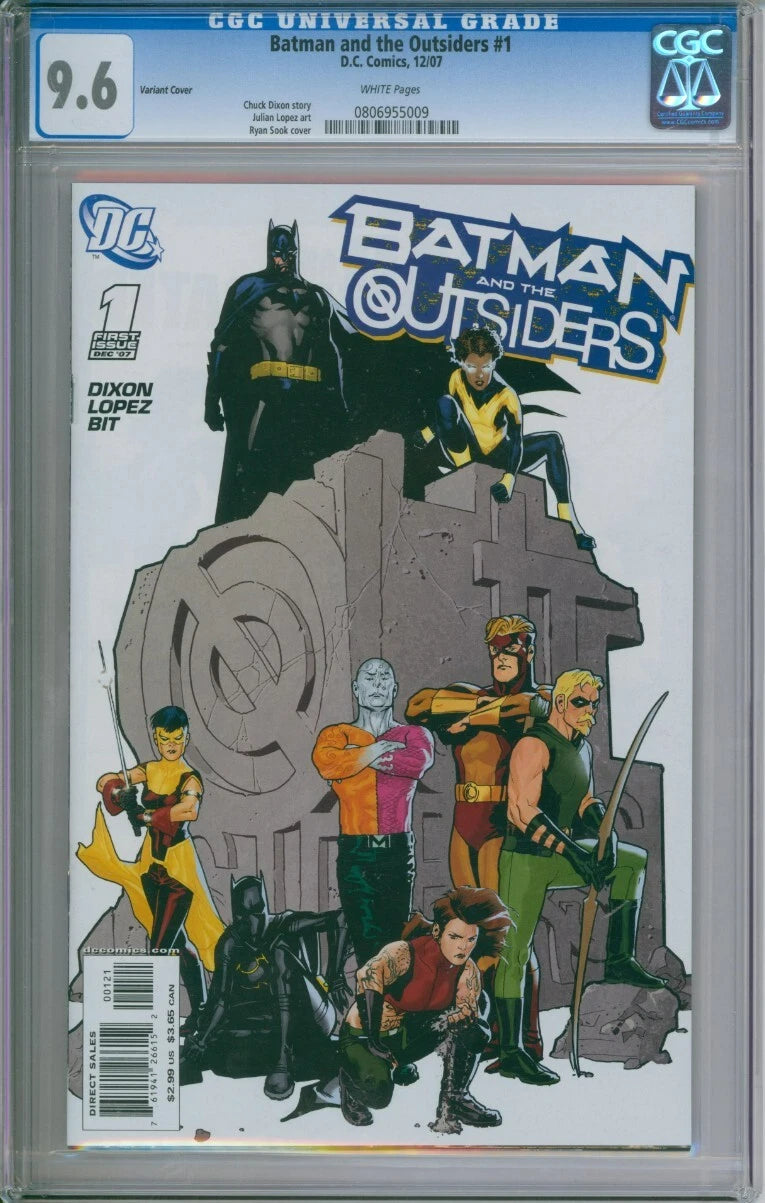 Batman And The Outsiders #1 CGC 9.6 Chuck Dixon