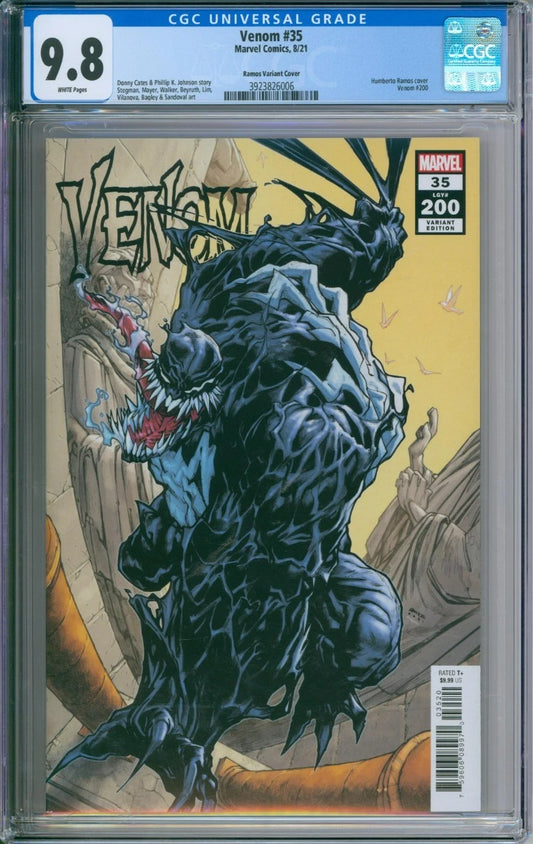 Venom #35 CGC 9.8 Ramos Variant Cover