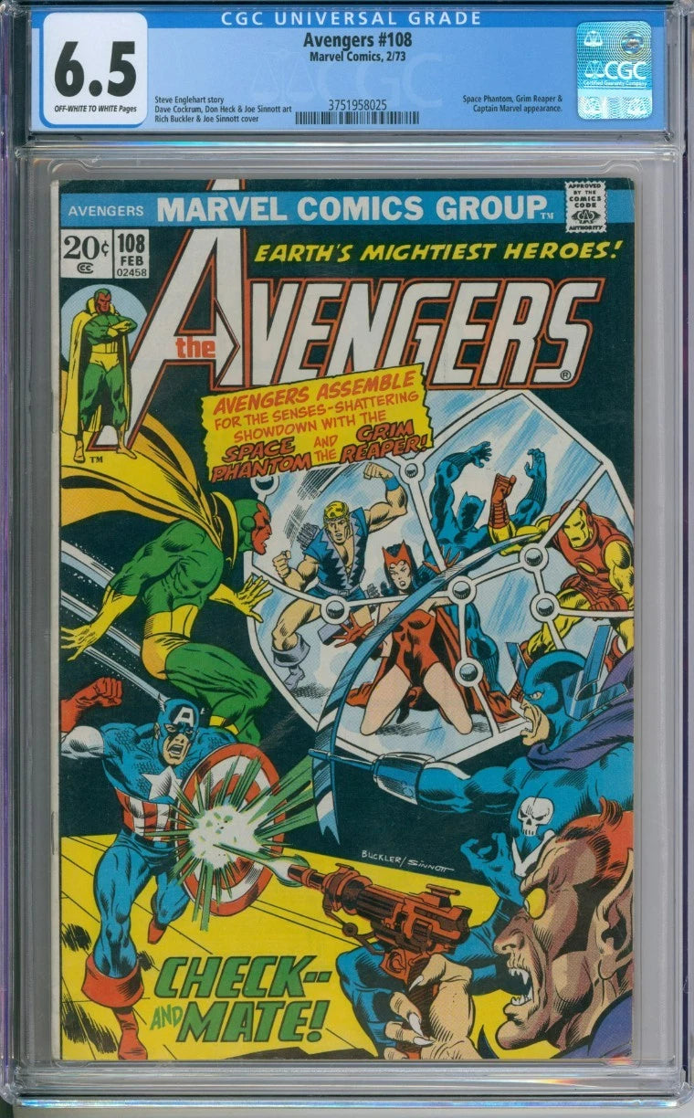 Avengers #108 CGC 6.5 Steve Englehart