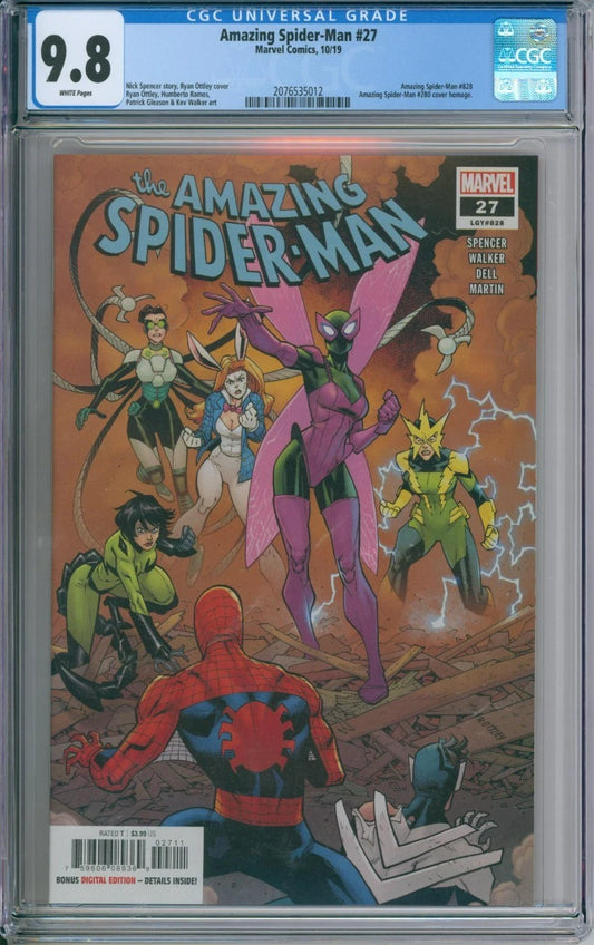 Amazing Spider-Man #27 (LGY #828) CGC 9.8 Nick Spencer