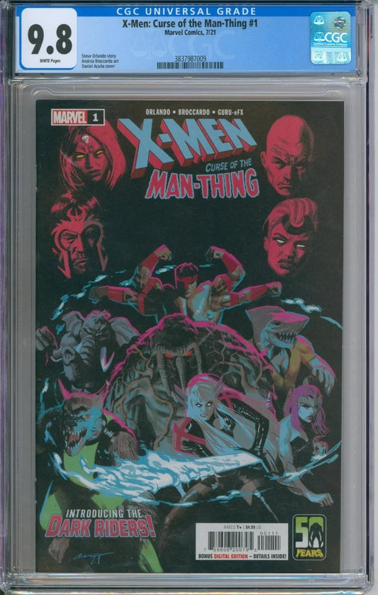 X-Men: Curse Of The Man-Thing #1 CGC 9.8 Steve Orlando