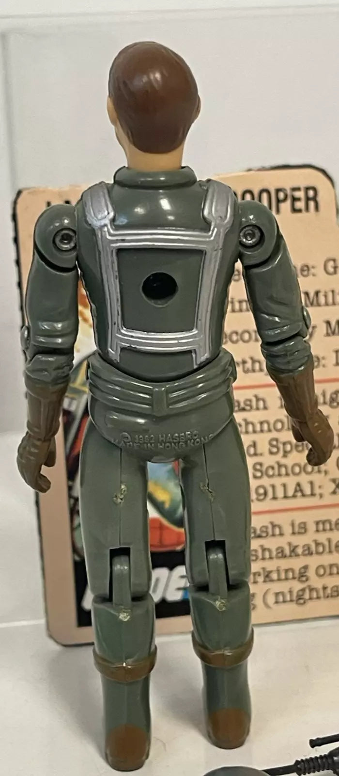 GI Joe "Straight Arm" Version Flash 1982