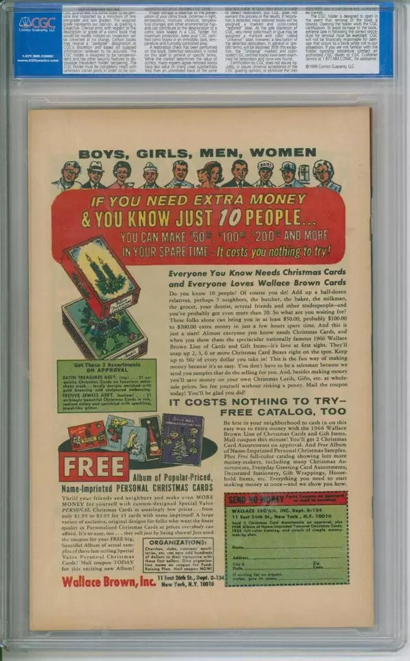 SGT. Fury And His Howling Commandos #33 CGC 9.6