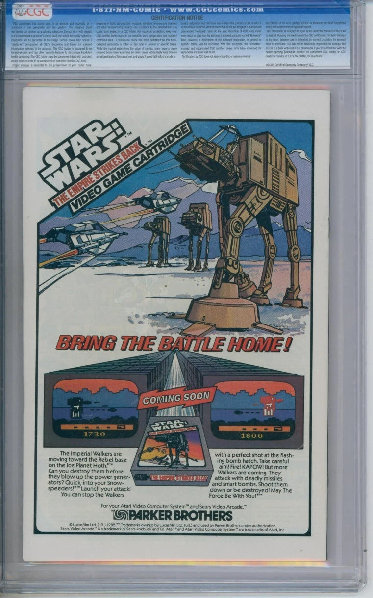 Daredevil #187 CGC 9.2 Frank Miller