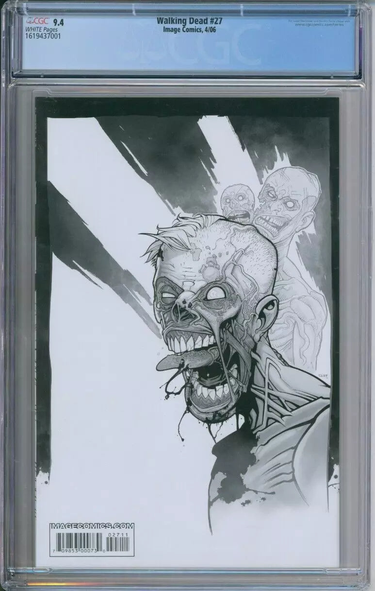 Walking Dead #27 CGC 9.4 1st Appearance Of The Governor