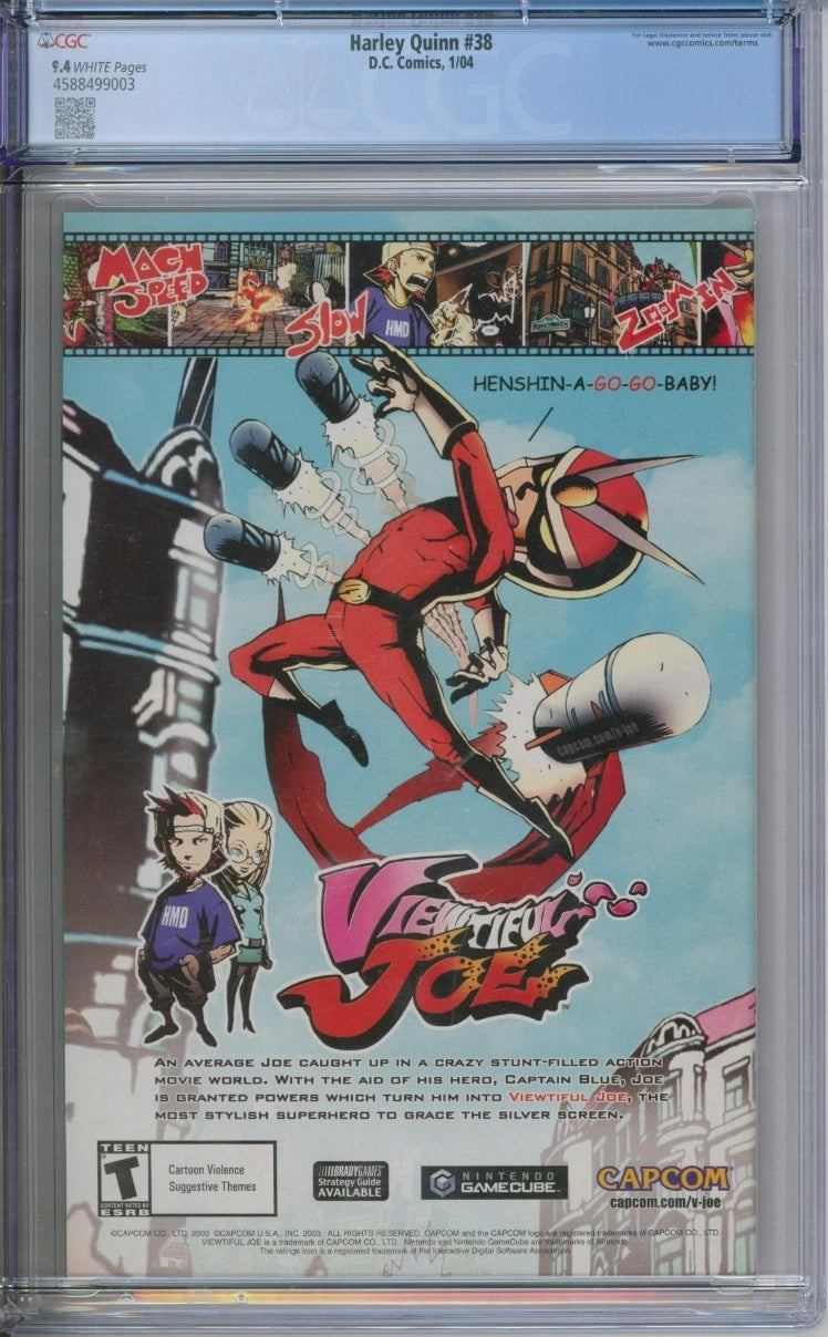 Harley Quinn #38 CGC 9.4 Last Issue