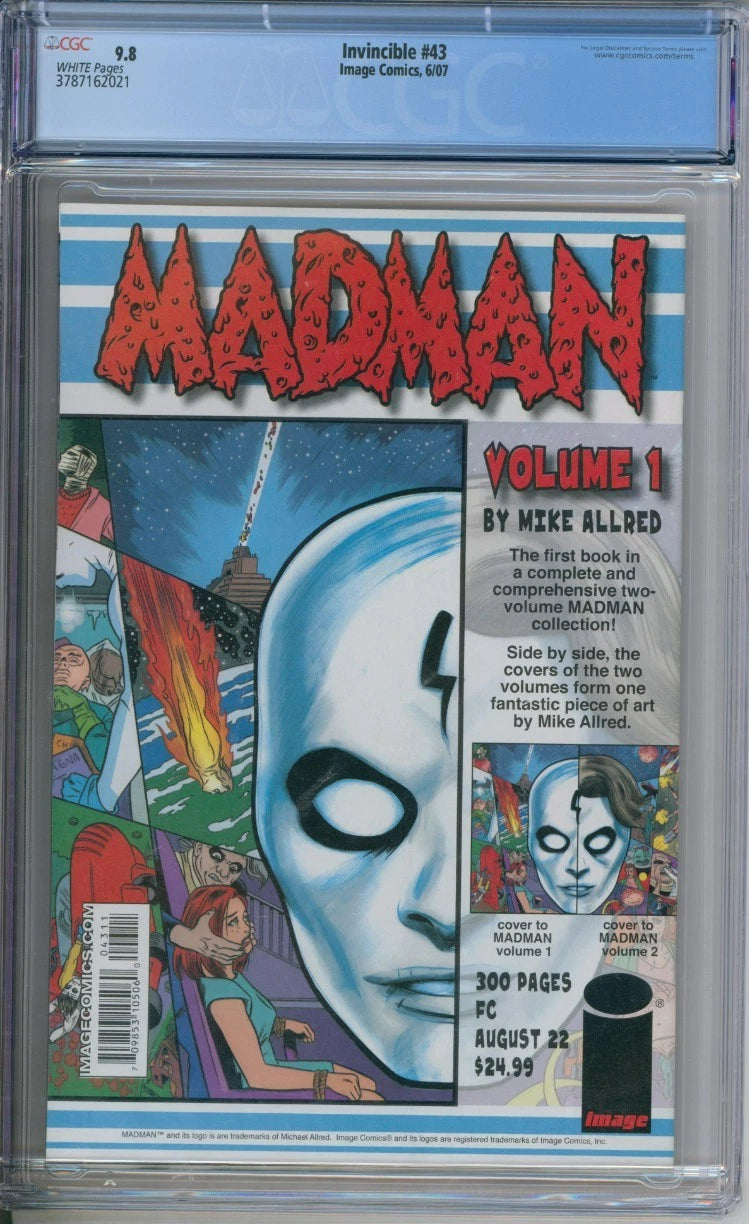 Invincible #43 CGC 9.8 Robert Kirkman