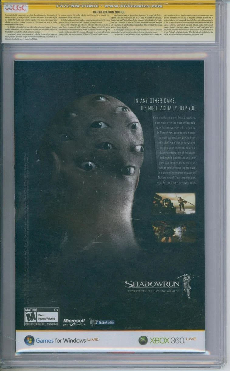 A Nightmare On Elm Street #8 CGC Signature Series 9.8 Signed By Robert Englund
