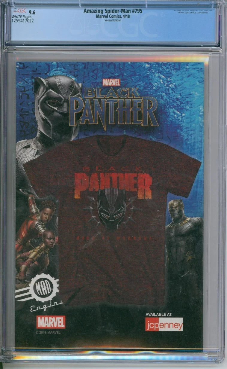 Amazing Spider-Man #795 CGC 9.6 Variant Cover
