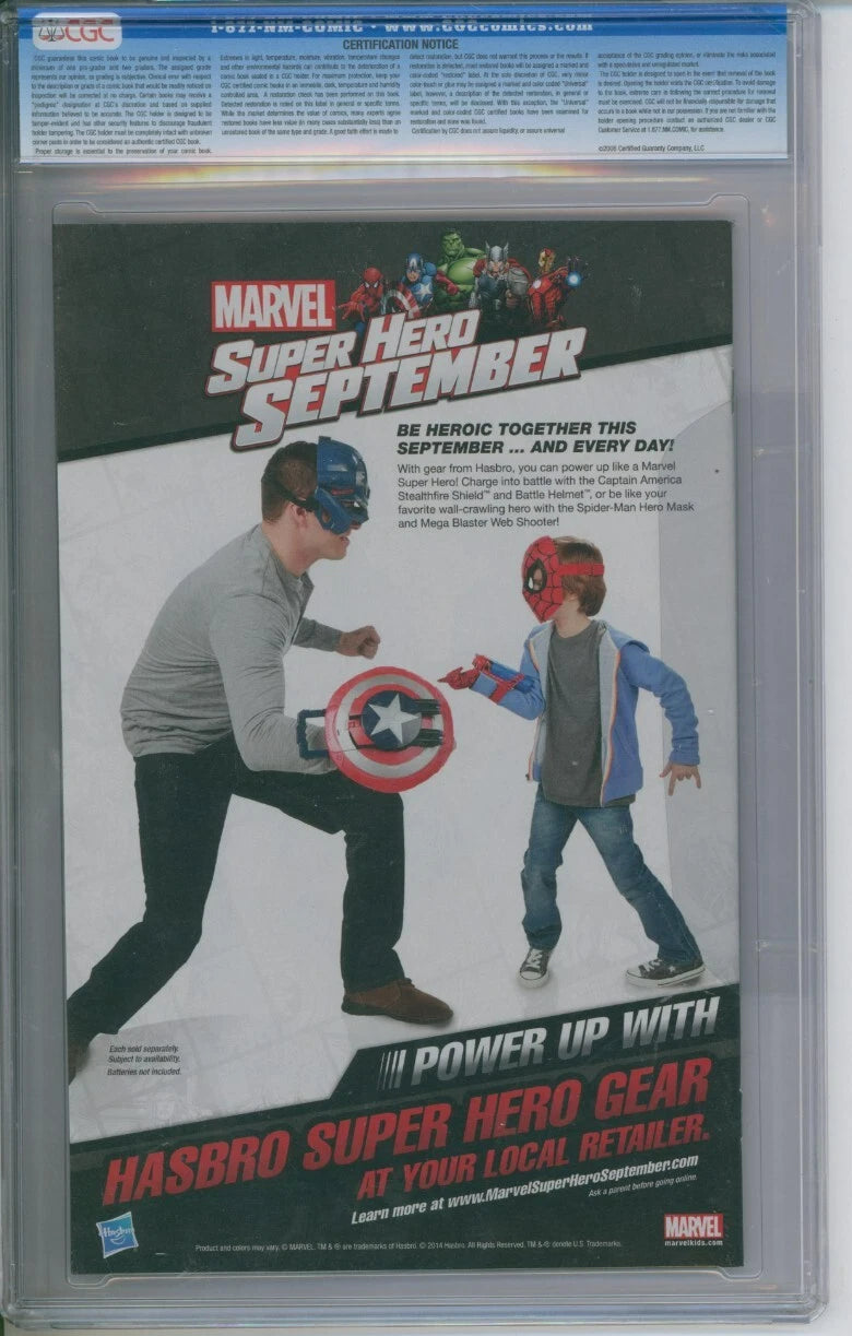 Death Of Wolverine CGC 9.8 Young Variant Cover